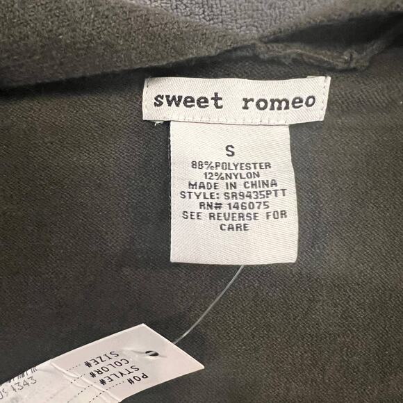 Sweet Romeo NWT Simple Open Drape Long Cardigan Size Small - Picture 4 of 12
